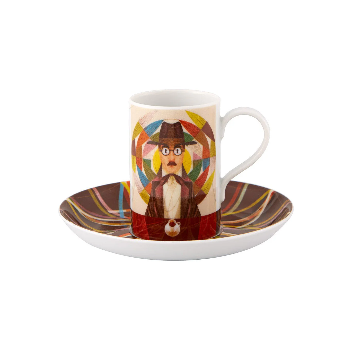 Vista Alegre Pessoa Expresso Cups and Saucer - Set of 4 - Image 8