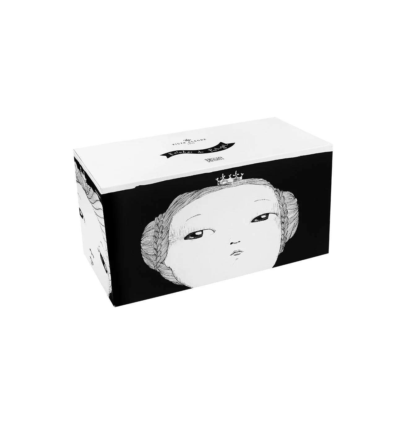 Vista Alegre Rainhas De Portugal Tea Cup and Saucers - Set of 6 - Image 8