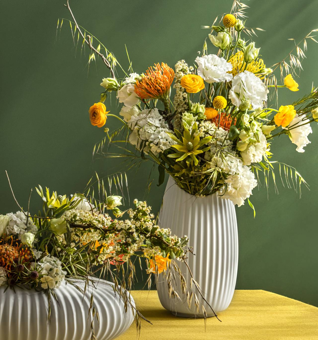 Vista Alegre Shell White Vase - Image 3