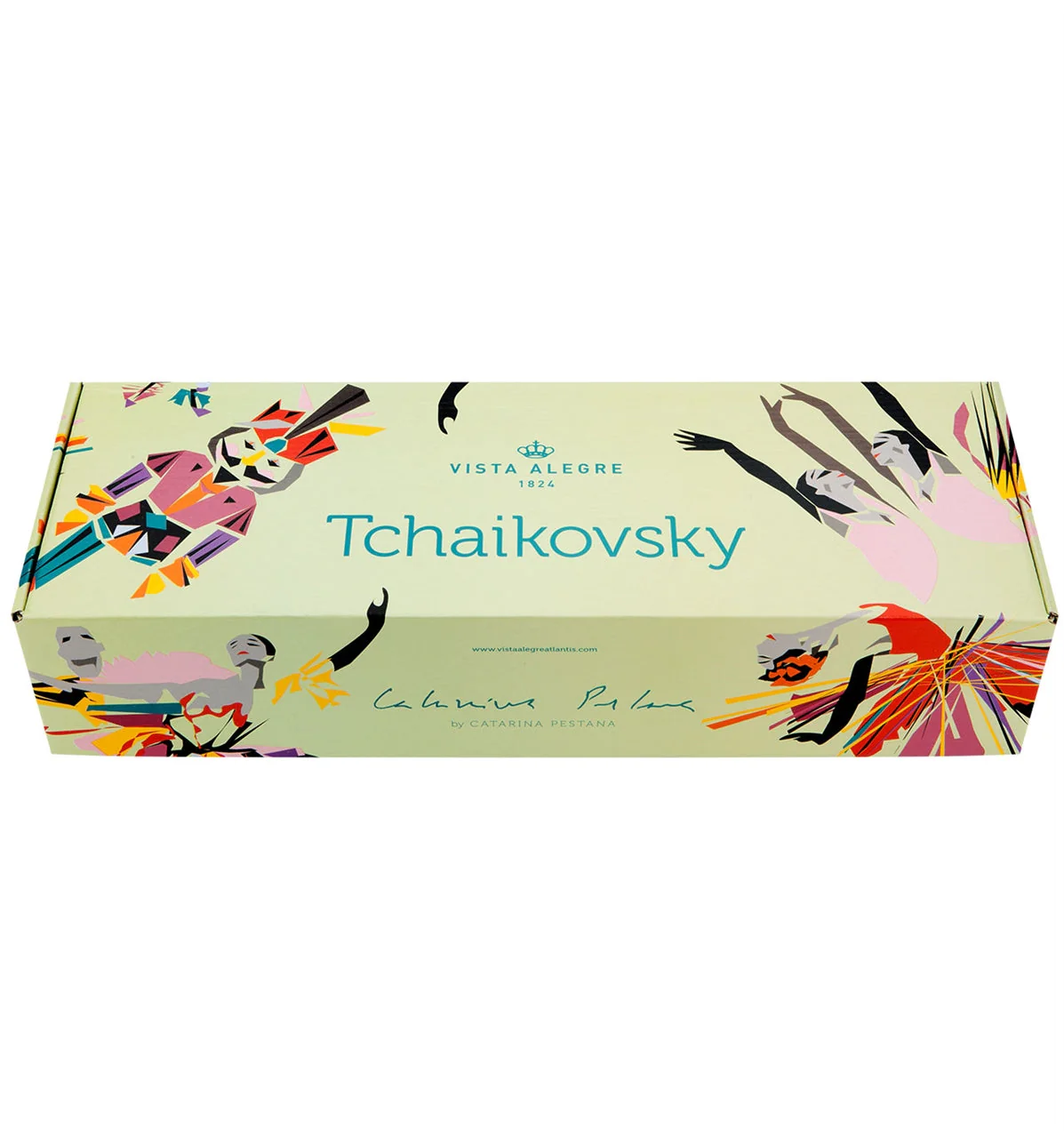 Vista Alegre Tchaikovs Coffe Cups & Saucers By Catarina Pestana - Set of 4 - Image 2
