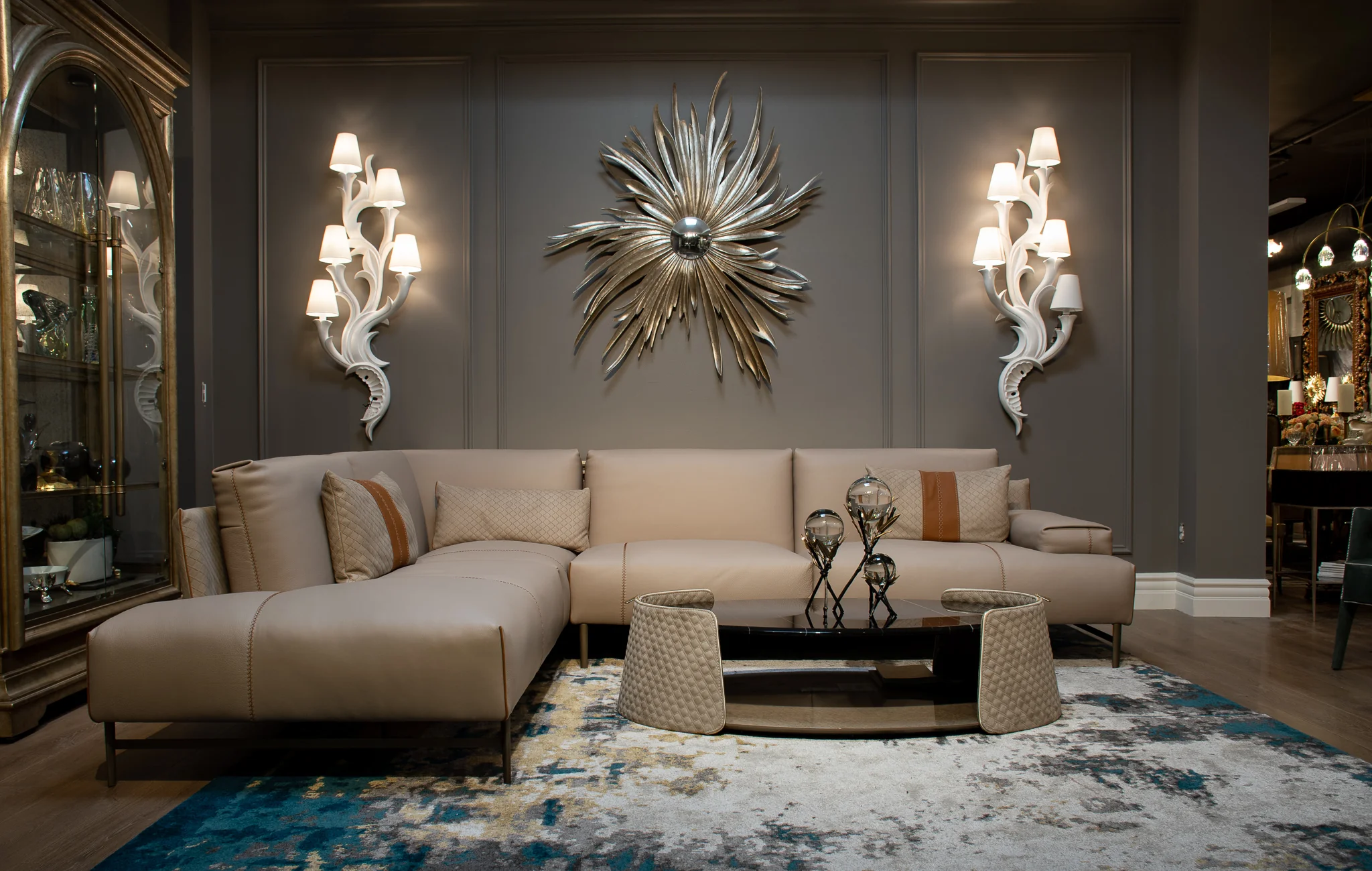 Vittoria Frigerio Cocktail Table Open Box Item - Image 2