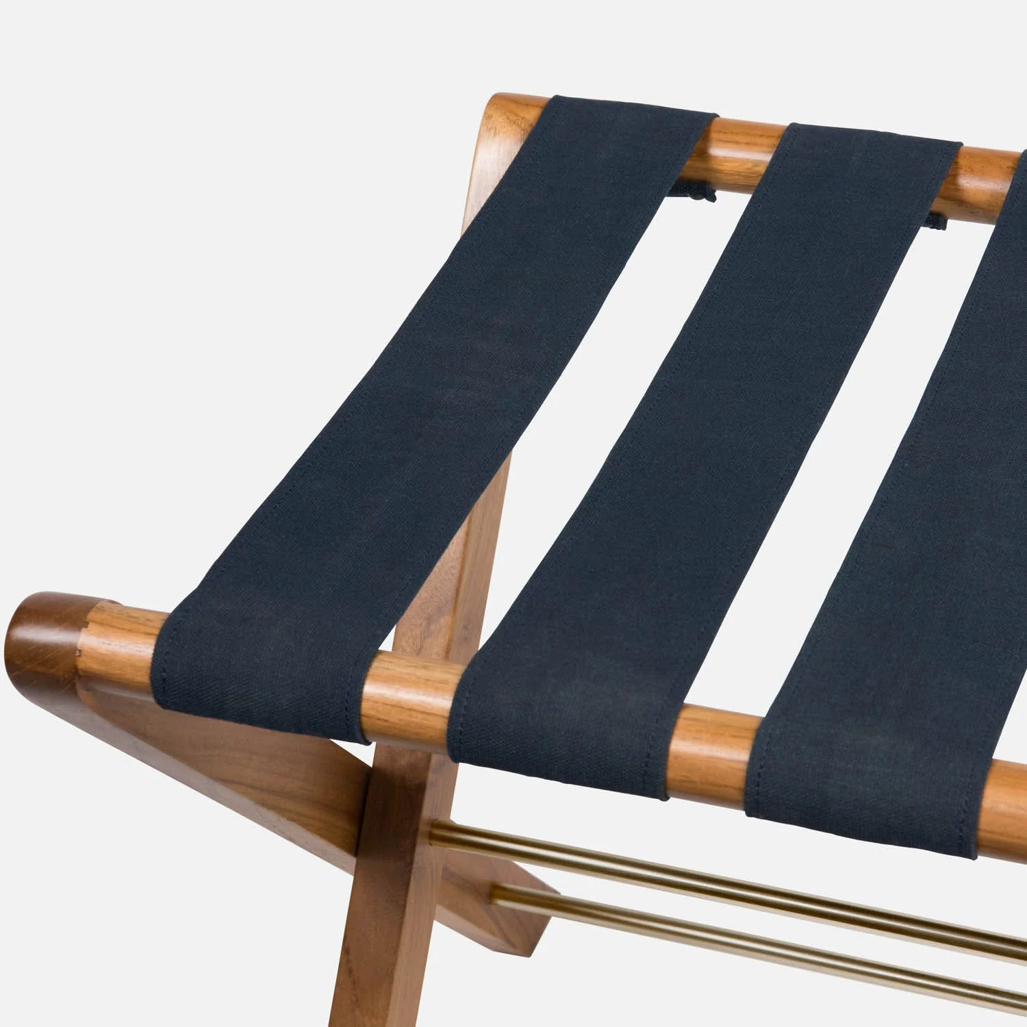 Walvia Wood Folding Luggage Rack - Image 16