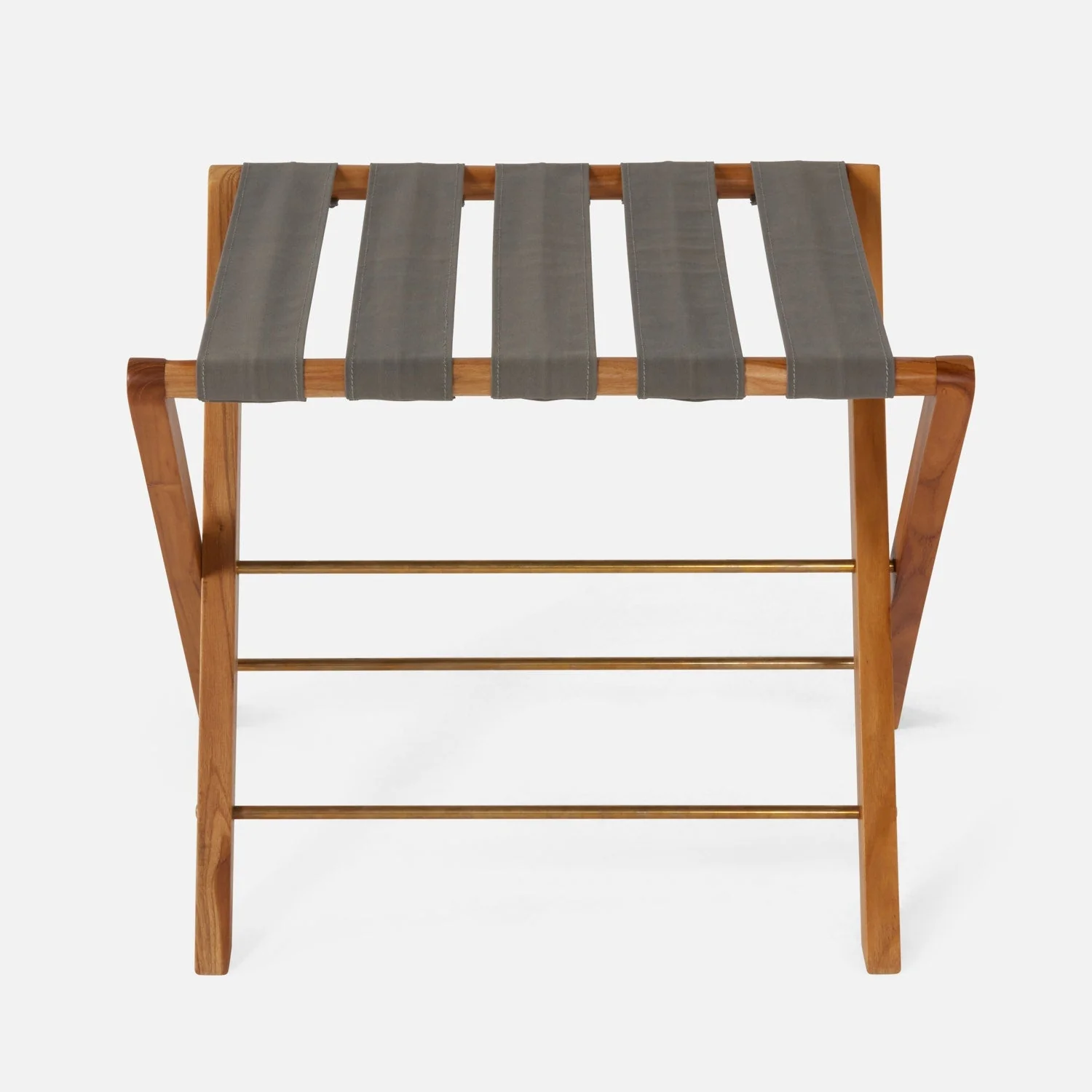 Walvia Wood Folding Luggage Rack - Image 3