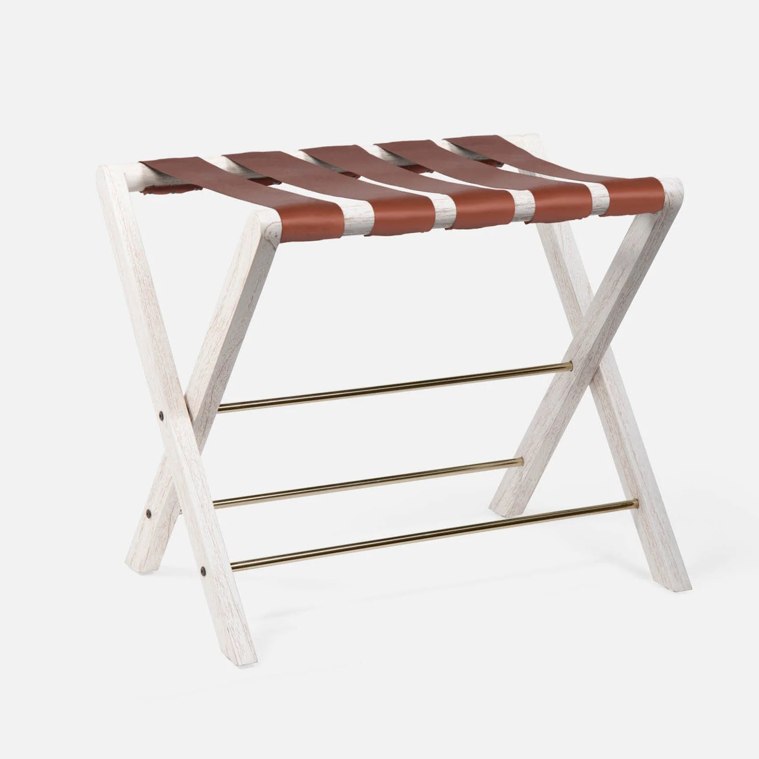 Walvia Wood Folding Luggage Rack - Image 33