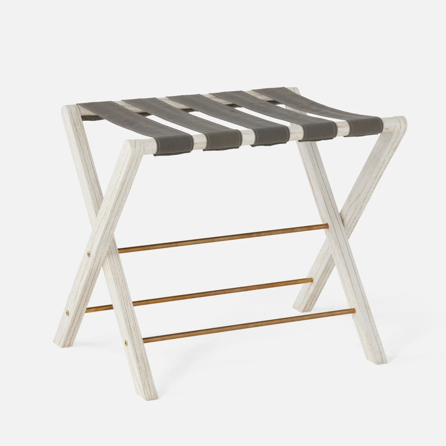 Walvia Wood Folding Luggage Rack - Image 36