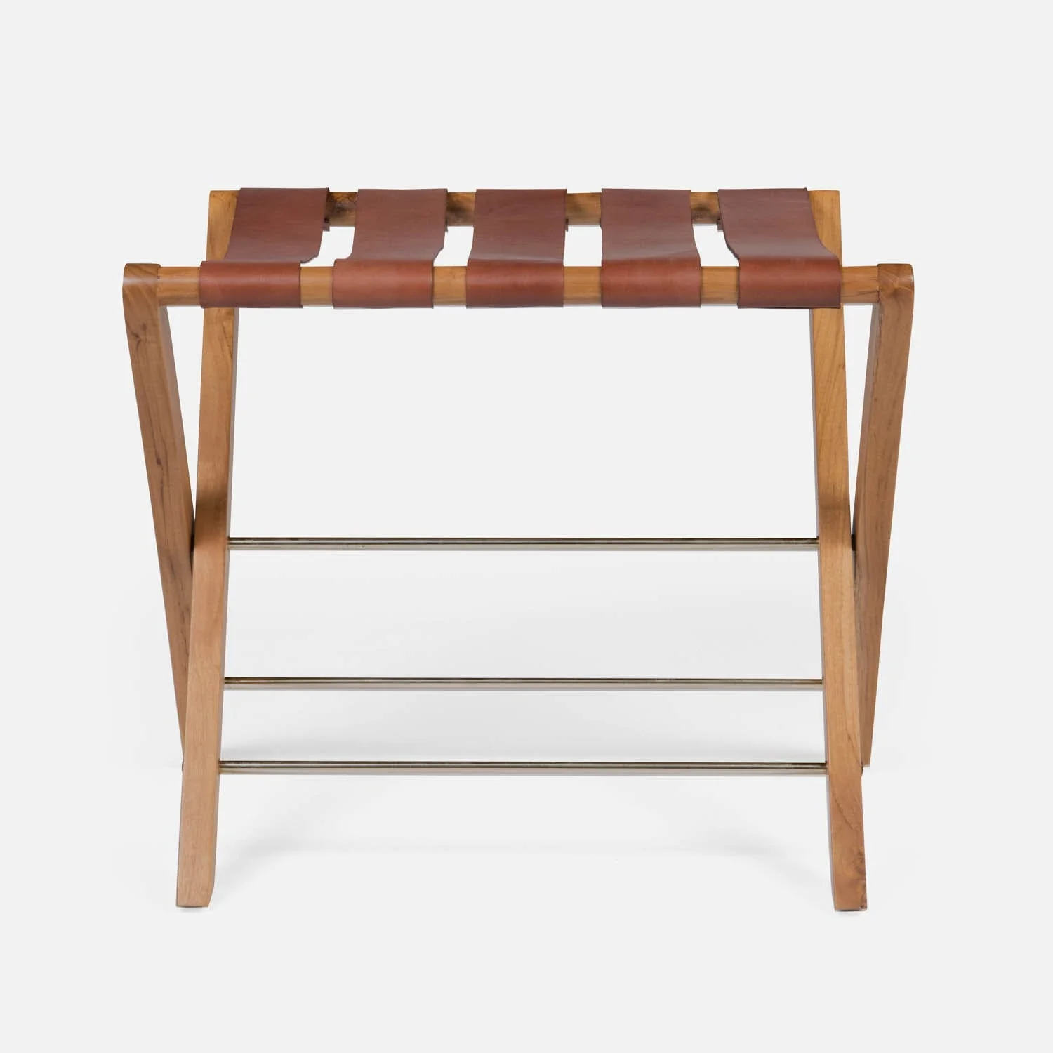 Walvia Wood Folding Luggage Rack - Image 7