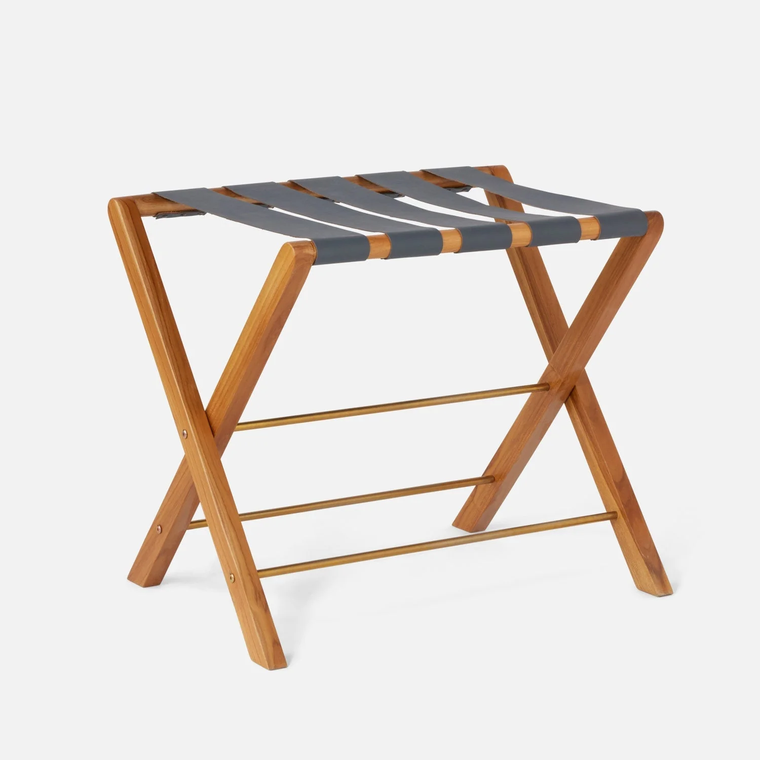 Walvia Wood Folding Luggage Rack - Image 9