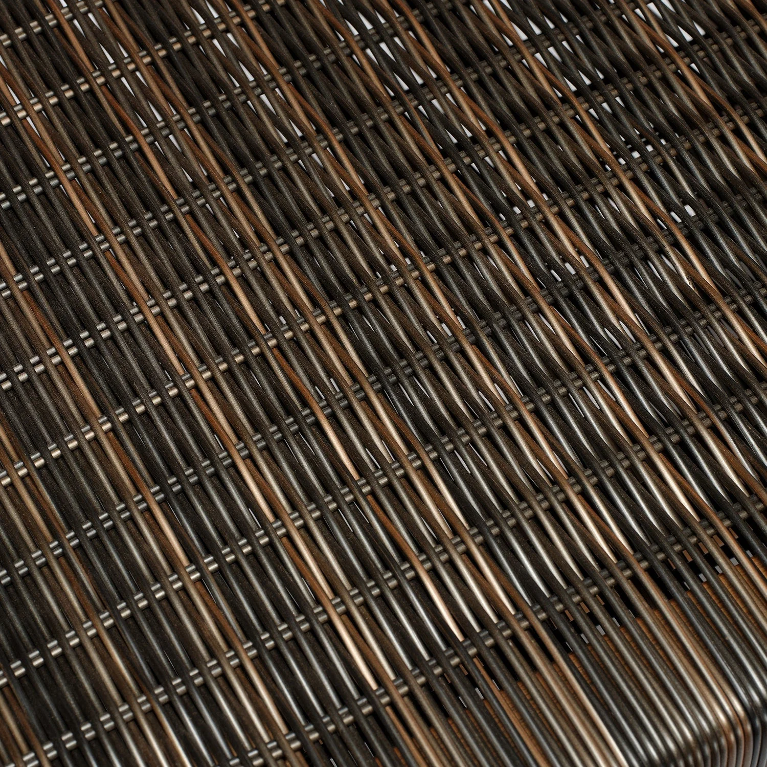 Wentworth Faux Rattan Bench - Image 5