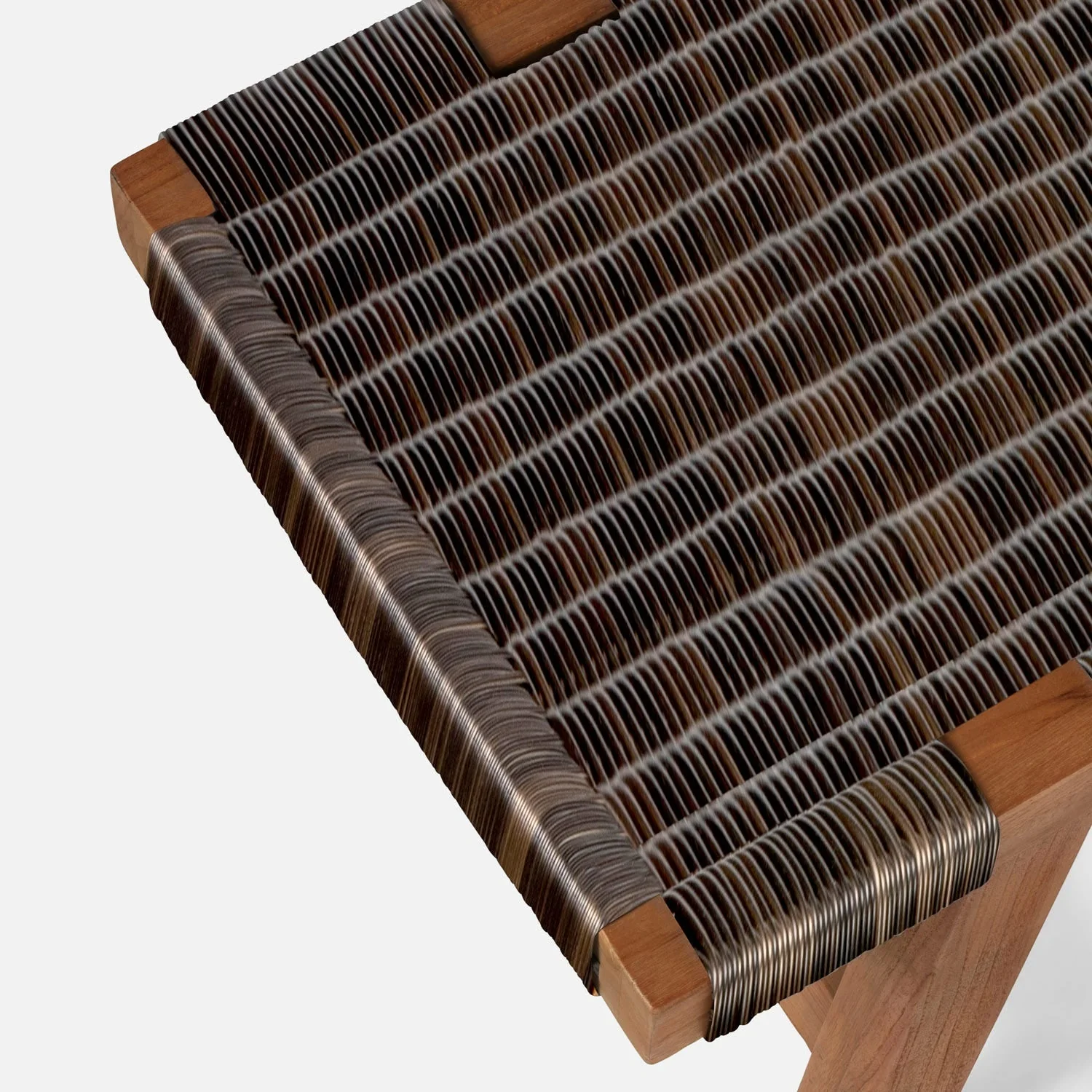 Wentworth Faux Rattan Bench - Image 9