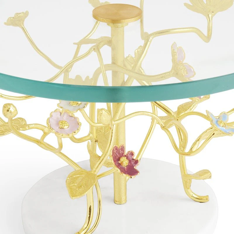Michael Aram Wildflowers Cake Stand - Image 2