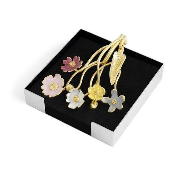 Michael Aram Wildflowers Cocktail Napkin Holder - Image 3