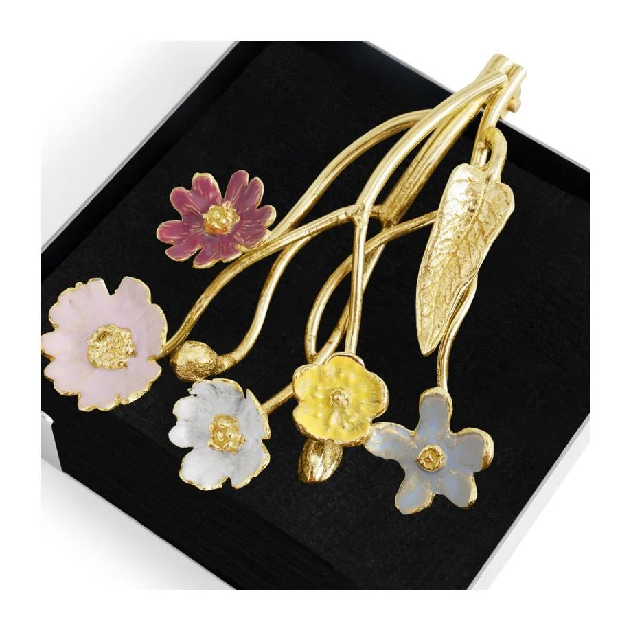 Michael Aram Wildflowers Cocktail Napkin Holder - Image 5