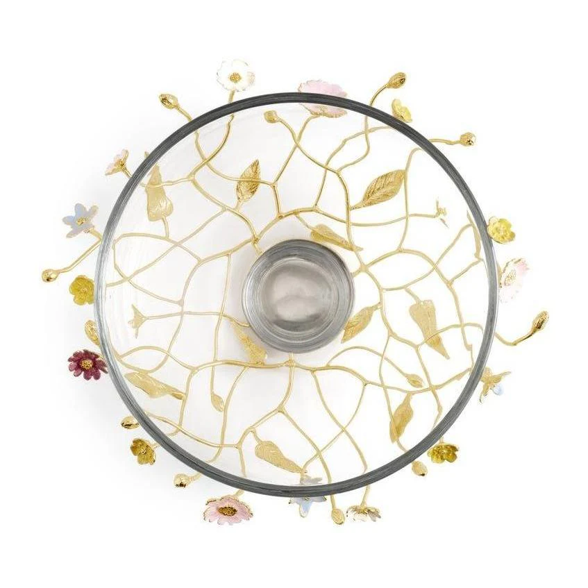 Michael Aram Wildflowers Large Glass Bowl - Image 4