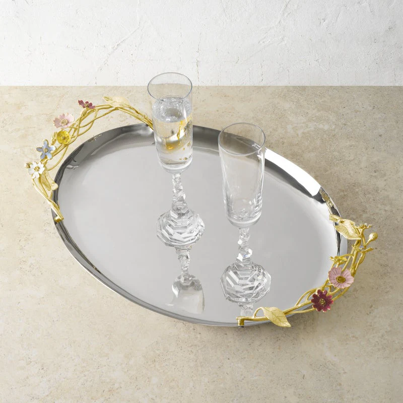 Michael Aram Wildflowers Medium Oval Tray - Image 2