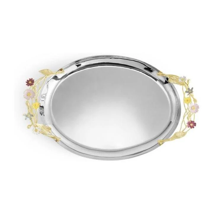Michael Aram Wildflowers Medium Oval Tray - Image 5