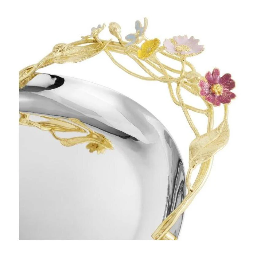 Michael Aram Wildflowers Medium Oval Tray - Image 6