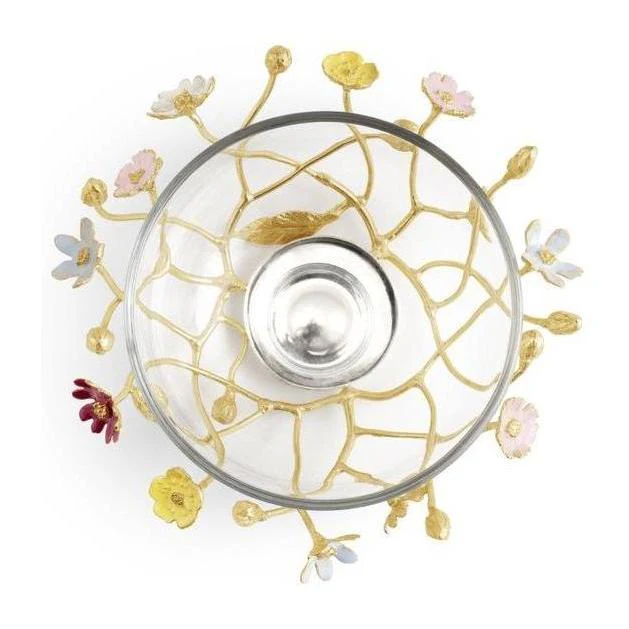 Michael Aram Wildflowers Small Glass Bowl - Image 5