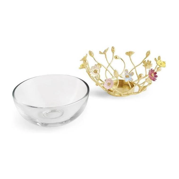 Michael Aram Wildflowers Small Glass Bowl - Image 6