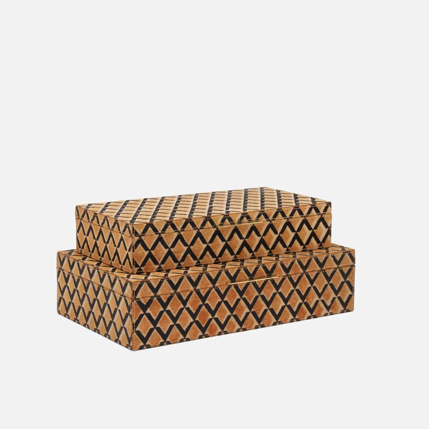 Zion Hair-On-Hide Box - Set of 2 - Image 3